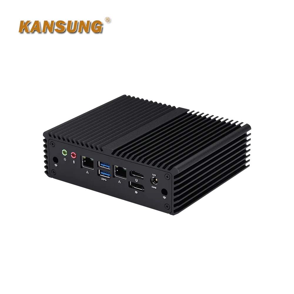 베어본 8 세대 위스키 레이크 프로세서, 펜티엄 5405U 듀얼 코어 DDR4L M.2 SSD, 듀얼 2.5 기가비트 LAN 6 USB 오피스 미니 PC, 4305U