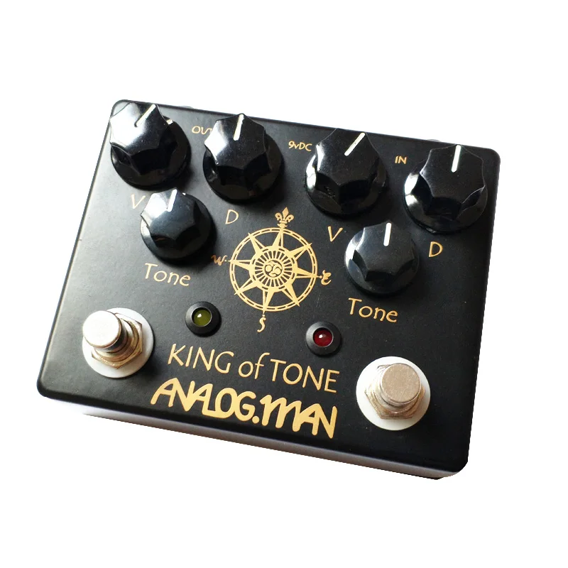 

Latest Electric Guitar Effects Analogman King of Tone Overdrive Single GOD Reissue