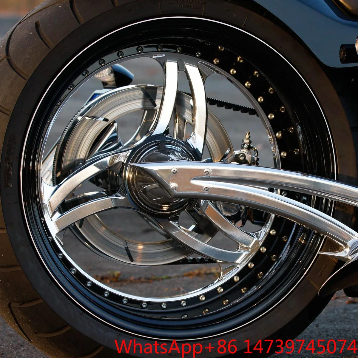 USOHAWLK Alloy Motorcycle Wheels For 14-later Ultra Classic Ultra Limited Model Black Aluminum Front Rear Replacement/RepairZhan