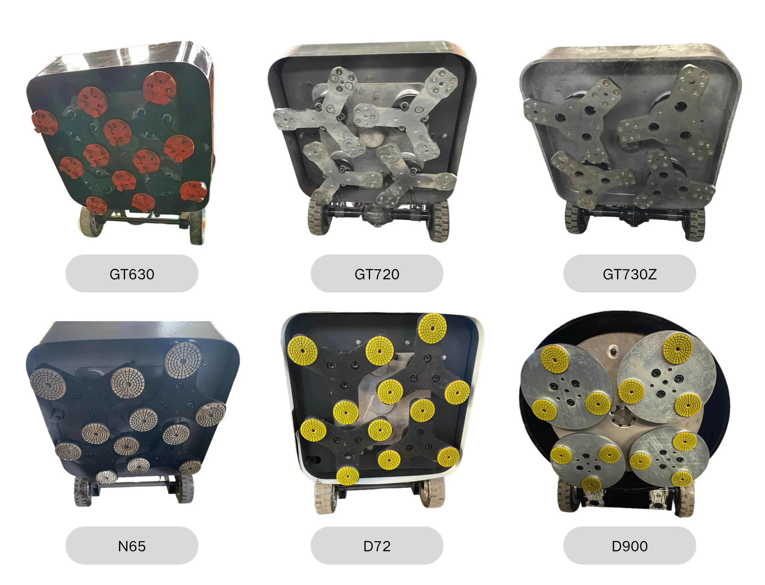 Moedor e polidor de piso de concreto