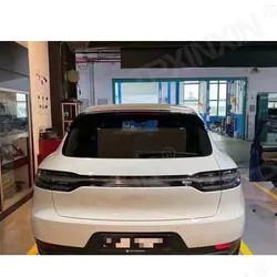 Car Tail Light Brake Lamp For Porsche Macan Car Rear Lamp LED Through Taillight Car Modification Taillights