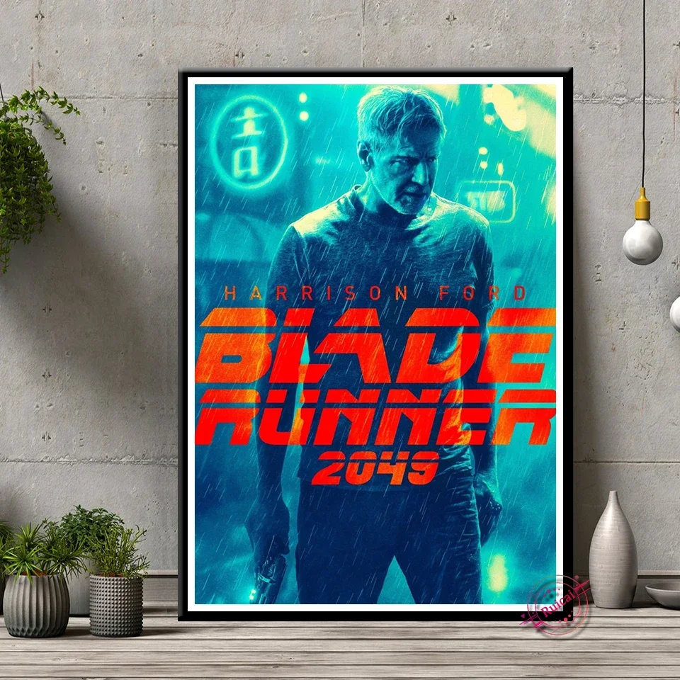 Blade Runner 2049 Movie Poster Film Modern Wall Art Canvas Painting Pictures For Living Room Home Decor Gift