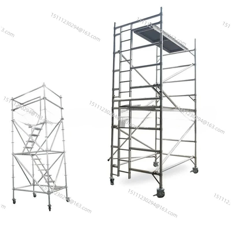 

2M 4m 6m 7m aluminum scaffolding movable frame building scaffolding