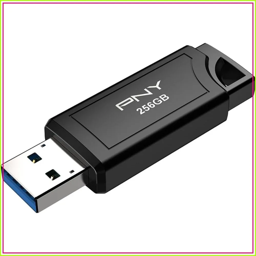 Флеш-накопитель USB 3.2 Gen 2 на 256 ГБ – скорость чтения 1000 МБ/с, скорость записи 800 МБ/с, премиальный металлический