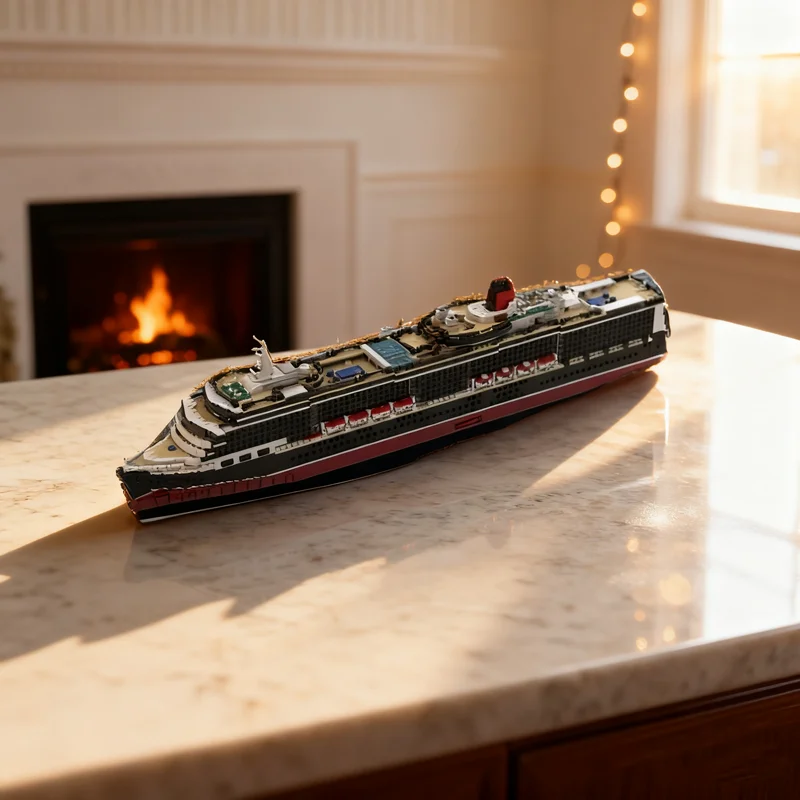 5196pcs MOC Queen Victoria Building instructions Creator Model blocks Construction DIY creative Christmas gifts idea toys Brick