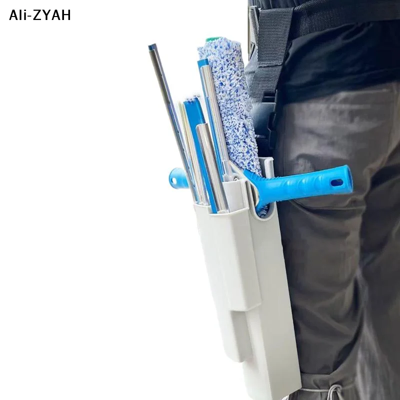 CCA83-Fensterreinigungswerkzeuge Holster für Abzieher mit Gürtel Solarpanel-Reinigungsabzieher Werkzeuge Nicht Enthalten