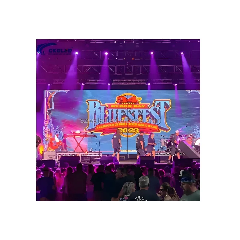 Fast Assemble Rental LED Panel P2 Color Lightweight LED Screen for Trade Show Community Activity