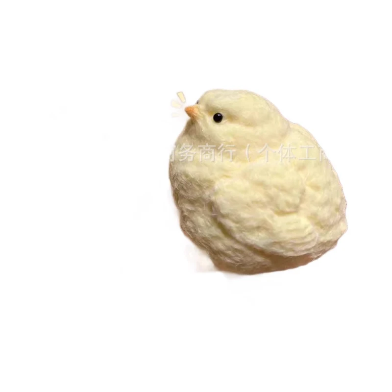 Fluffy Plush Simulated Chicken Toy With A Creamy, Soft Texture, Super Soft To The Touch, Food-Grade, An Adult Stress-Relief - view 5