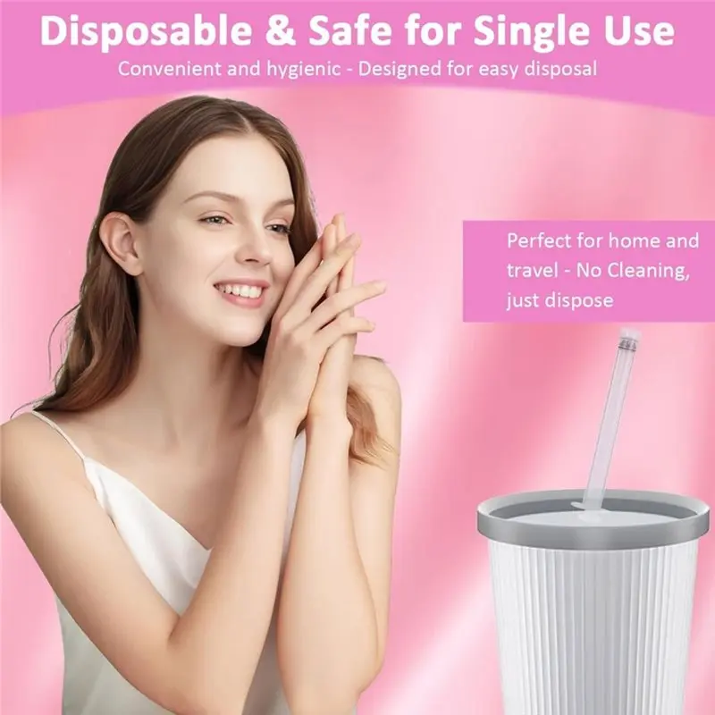 

A97T Soft-Tip Gel Pusher, 60Pcs 5G Disposable Cream Applicators, Comfort Tip Design Applicator Tube, Fits Most Gel Liquid