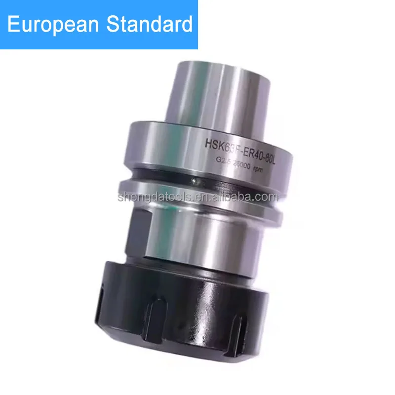 

CNC Clamp Chuck Balance G2.5 25000RPM HSK63F Milling Tool Holder ER20 ER32 ER40 Collet Chuck for CNC Machine