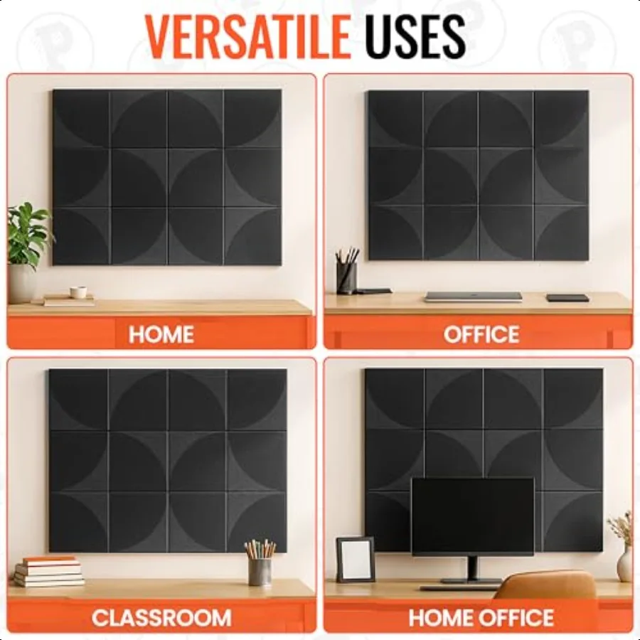 ورأى بلاط الحائط لوحة الإعلانات لوحات الفلين الكبيرة للجدران لوحة اللباد الزخرفية للجدار لوحة الفلين السوداء البديلة #3