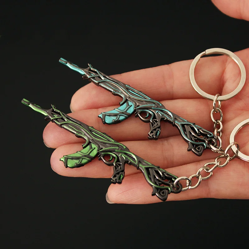 Valorant المشاجرة Reaver سلاح نموذج المفاتيح للرجال ، الانتقام Gaia ، المخرب حلقة رئيسية الجلد ، والمراوح ، ديكور حقيبة السيارة ، هدية المجوهرات ، 8 سنتيمتر