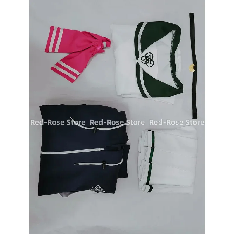 أنيمي الأزرق الأرشيف كازوسا معطف تأثيري حلي البدلة الموحدة أزياء تنكرية للنساء الفتيات