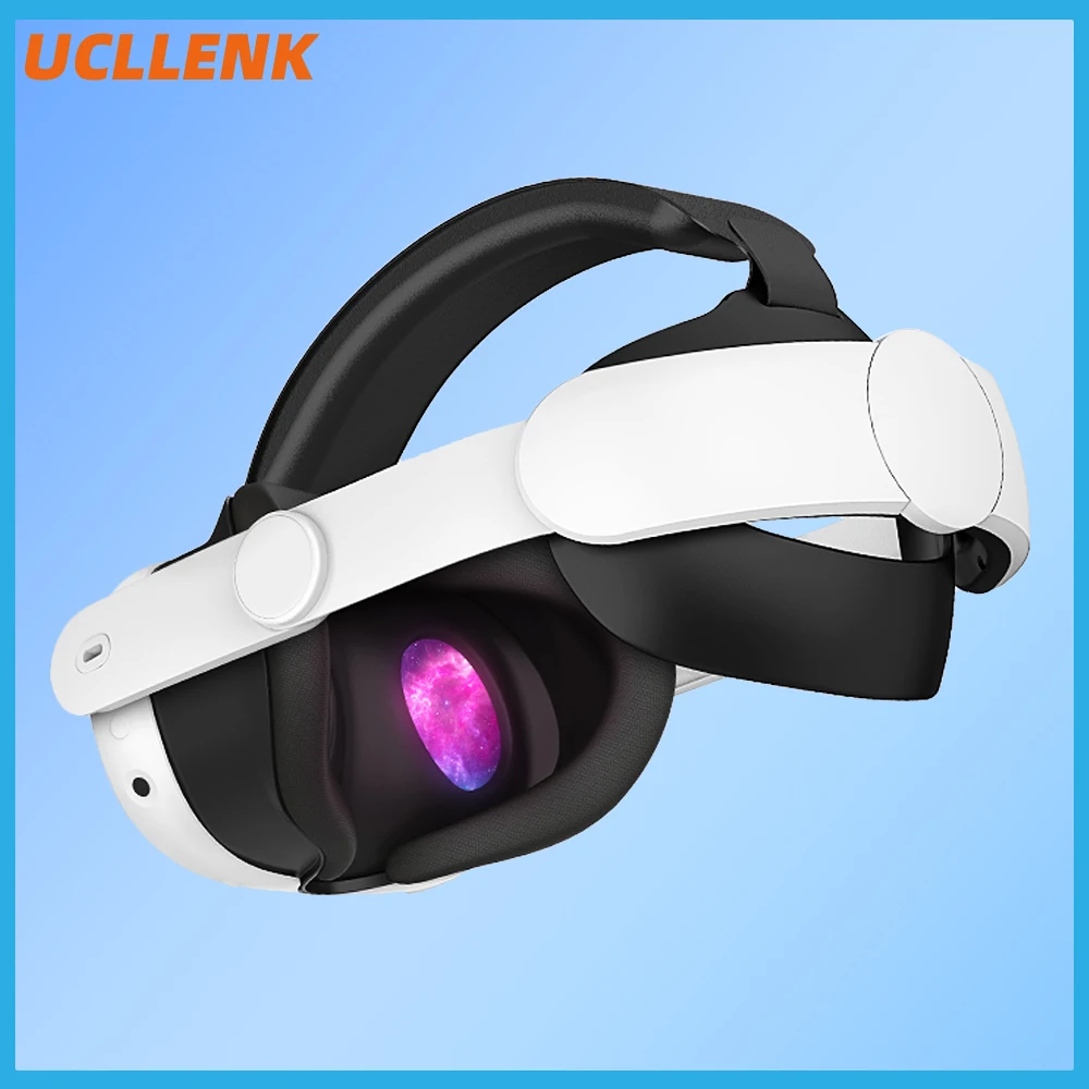 Регулируемый ремешок на голову для Oculus Quest 3 VR. Удобный в ношении ремешок для гарнитуры Elite для аксессуаров Meta Quest 3S VR.