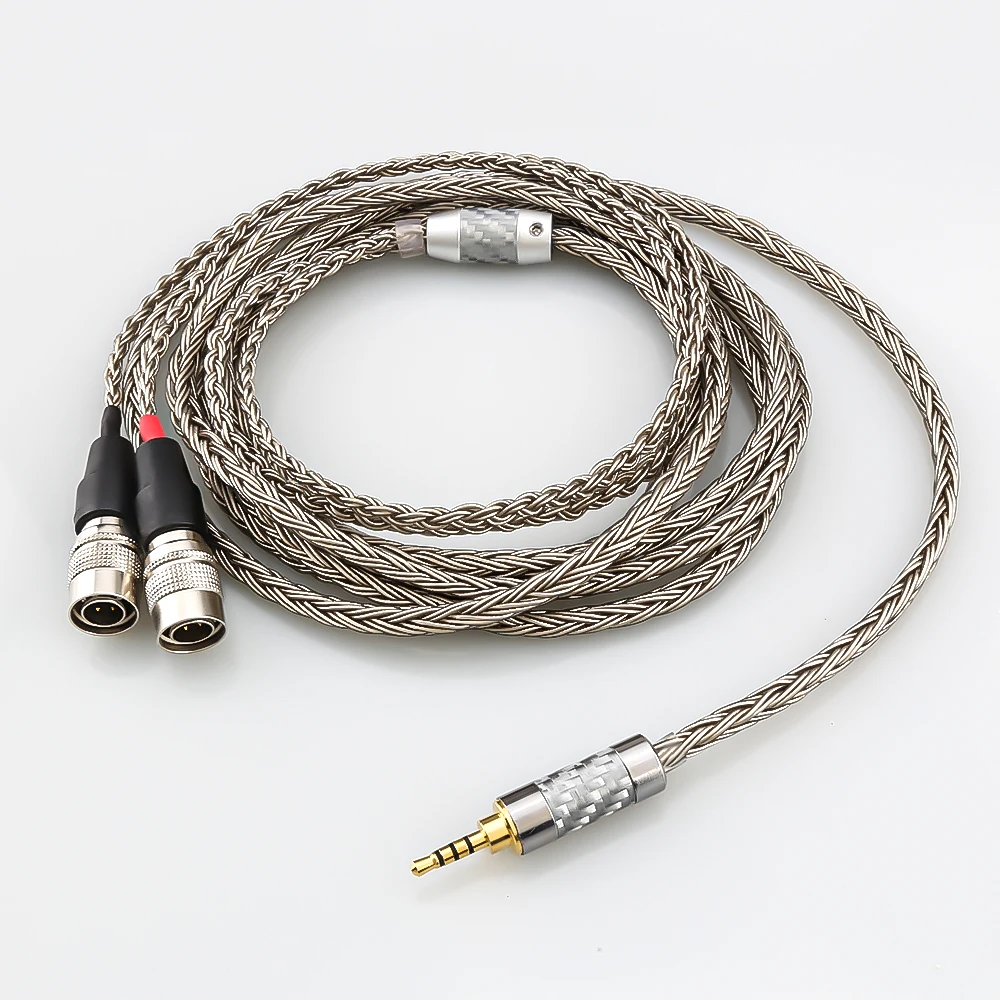 Hohe Qualität 16 core Audio Kabel Kopfhörer Upgrade Kabel Für Dan Clark Audio Mr Lautsprecher Ether Alpha Hund Prime