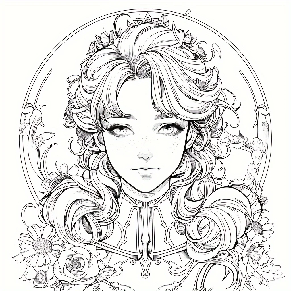 1 st Artistry Fantasy Coloring Kleurboek voor rustgevende stress |   Kleurboek voor stressreductie voor stressverlichting en cadeaus