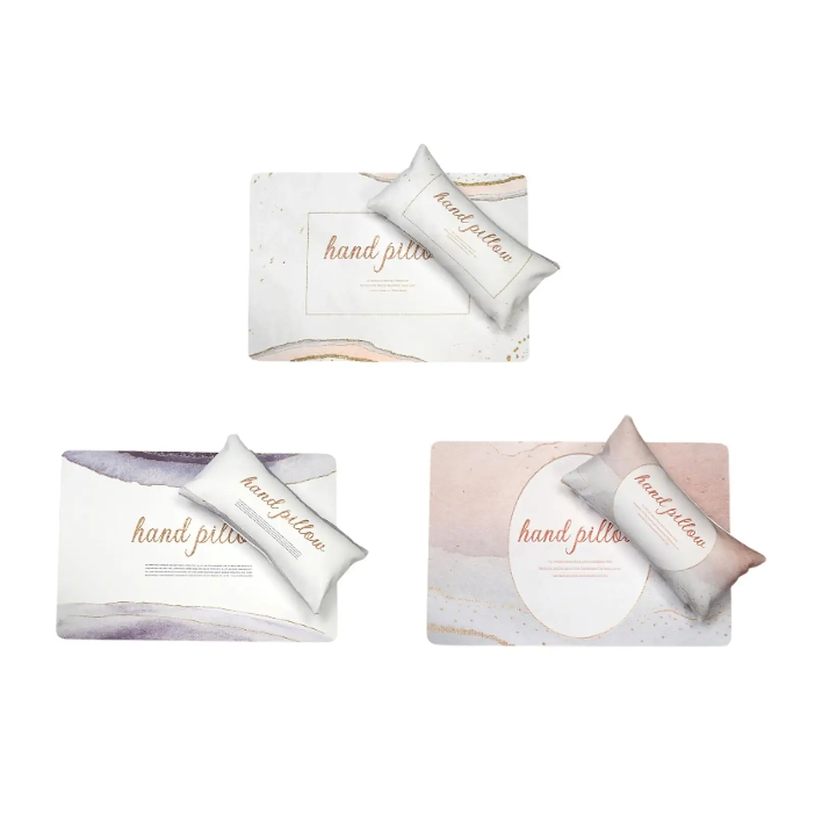 Nail Art Hand Pillow & Mat Set Sponge Pillow Nail Art Table Pad Nail Art Tools