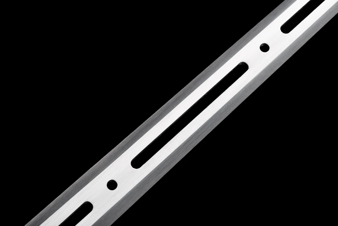 Metal Handle Chinese Kungfu Double Edge Sword High Carbon Steel Hollow Blade Handmade Wushu Taichi Han Tang Saber Dragon Jian view 5
