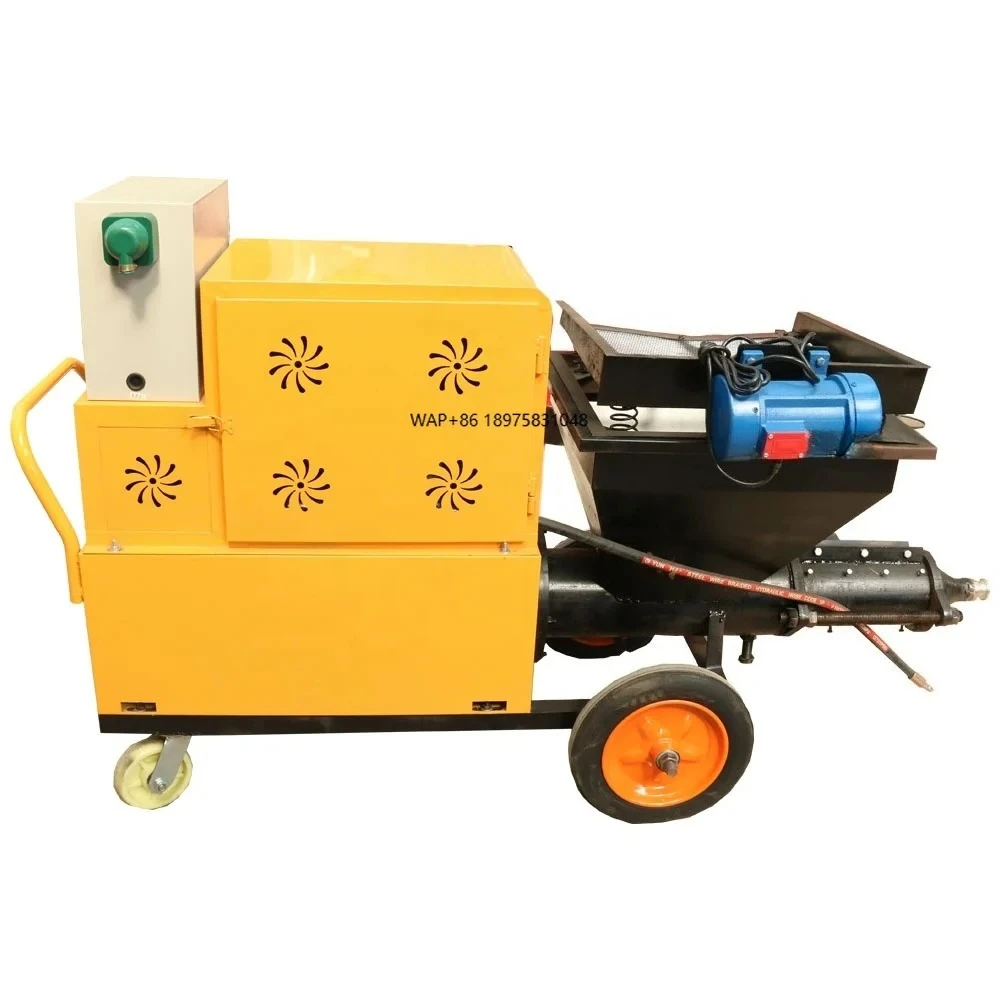 Supplier Motor Automatic Sand Wall Putty Mortar Spraying Machine