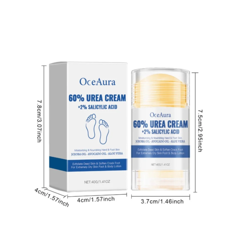 Portable Skin Care Heel Cream Stick Anti-drying Anti-crack Foot Repair Cream 40g Anti-Blister Heel Moisturizer Four Seasons