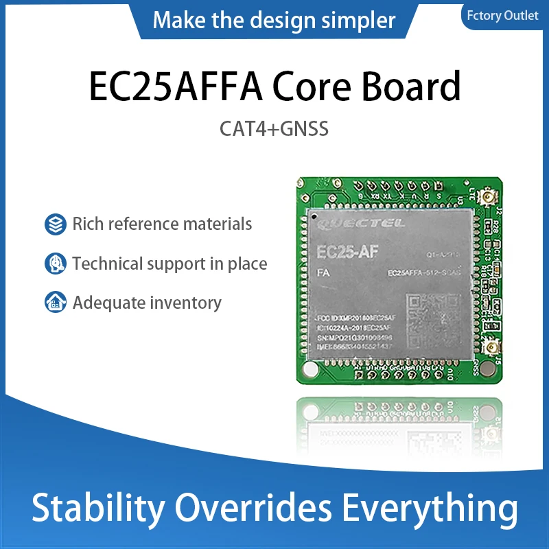 EC25-AF EC25AFFA-512-SGAS CAT4 Module With Development Board Core board