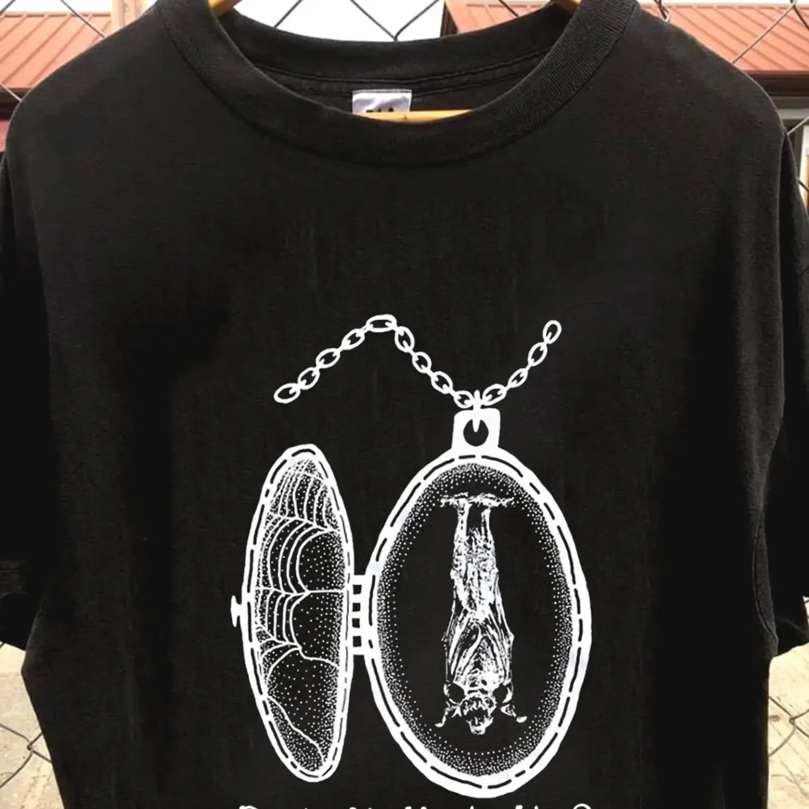 Vintage retro Bauhaus t shirt rock band gift for fan TE1026 vintage Washed homme streetwear Casual Unisex graphic Stretched