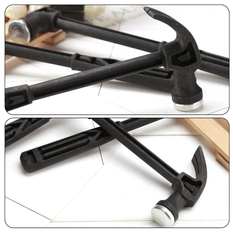 F92C Iron Claw Hammer เพื่อการจัดการที่ง่ายในงานซ่อมต่างๆง่ายที่จะพกพาไม้ค้อนขนาดเล็กค้อนไม้