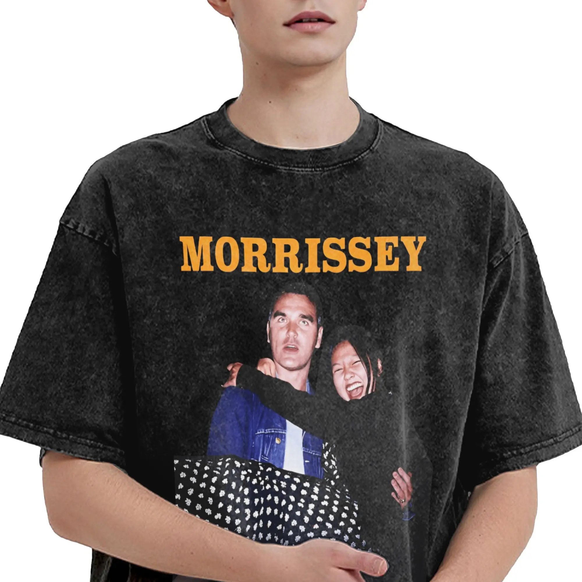 T-shirt Morrissey Tour 2025 da uomo The Smiths T-shirt estiva divertente a maniche corte O Collo T-shirt con stampa di moda Vendita calda