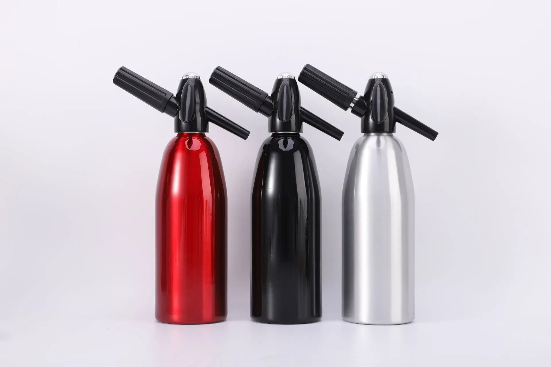 Sprudelwasserbereiter, 1 l, Soda-Siphon, CO2-Spender, WASSER-Blasengenerator, Cocktail-Blasengetränke, Druckregler, Barkeeper-Maschine