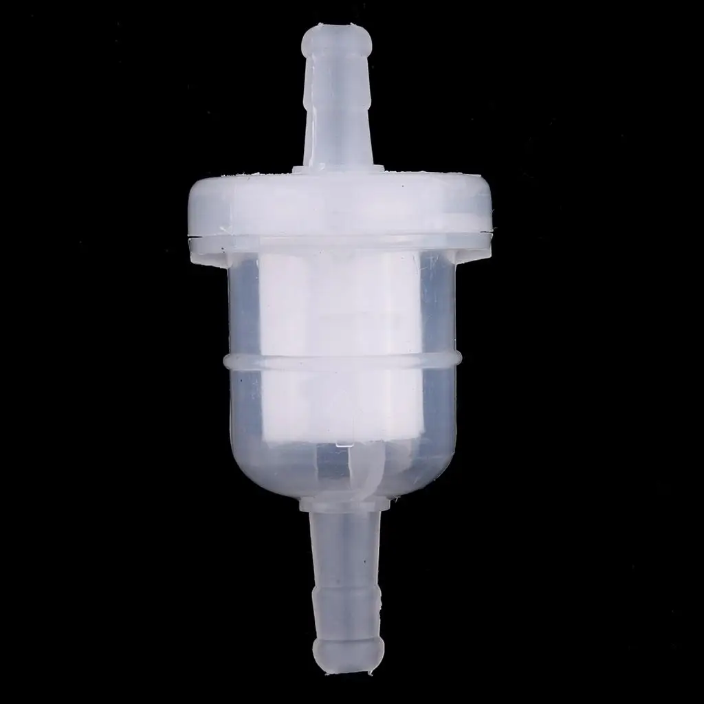 10pcs Fuel Filters Universal Petrol Car Motorcycle Inline Fuel Filter for 0.24inch/6mm Fuel Pipes for Petrol Vehicles