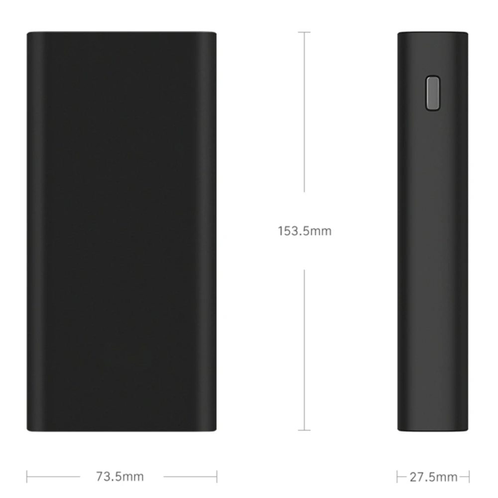 For Xiaomi Power Bank 3 20000mAh 50W 3 USB Type C Fast Charging Portable Powerbank 20000 External Battery Poverbank