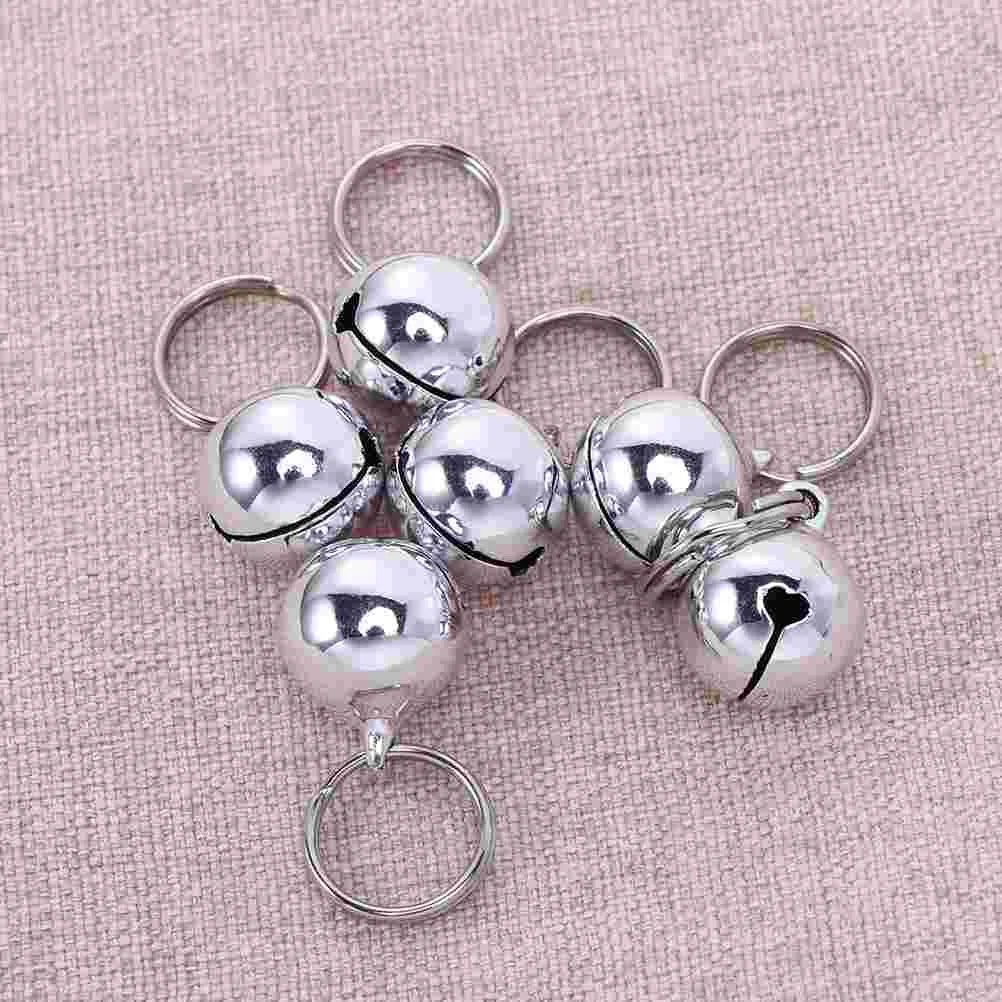 

5 Pcs Pet Accessories Stainless Steel Clapper Cat Dog Bells Christmas Gold Copper Collars Leads Loud Sound Wildlife