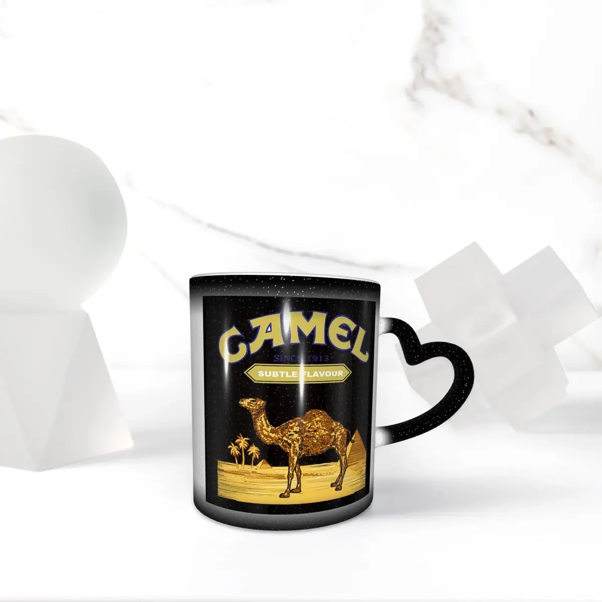 

Забавная керамическая кружка Camel Cigarettes для кофе, чая, молока, посуда для напитков, подарок для друзей