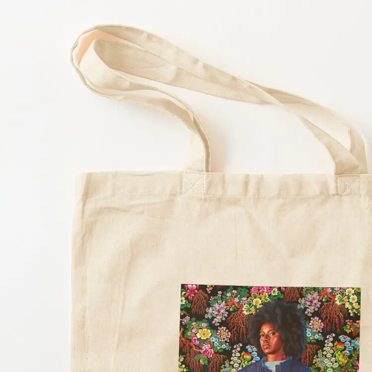 Kehinde Wiley Portrait of Nelly Moudime II Tote Bag حقيبة تسوق حقائب مخصصة حقيبة نسائية فاخرة للنساء