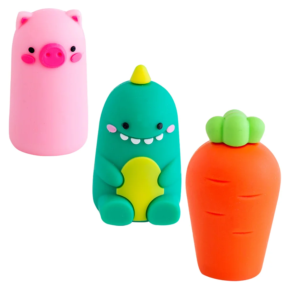 

Cartoon Pencil Sharpener Wear-resistant Supply Household Mini Lovely Hand Colored