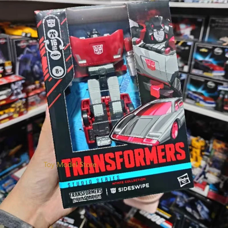 

Фигурка-робот Transformers SS Series Destroy Sideswipe G1 Studio Mecha - Коллекционная модель аниме-робота, игрушка, подарок