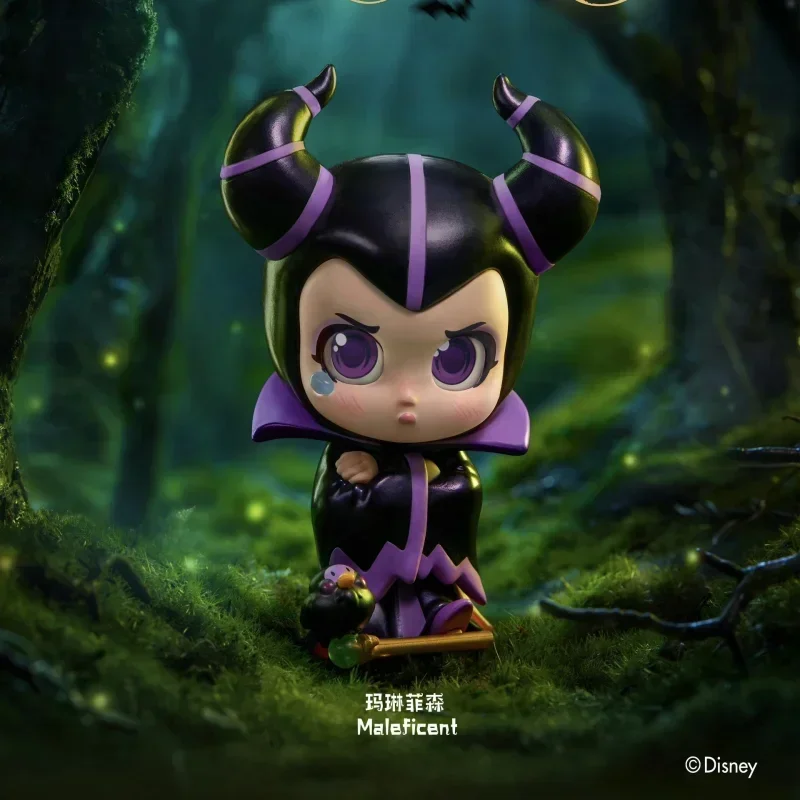 Disney original personagens vilinosos coleção figura caixa surpresa caixa cega moda na moda decoração de mesa presente