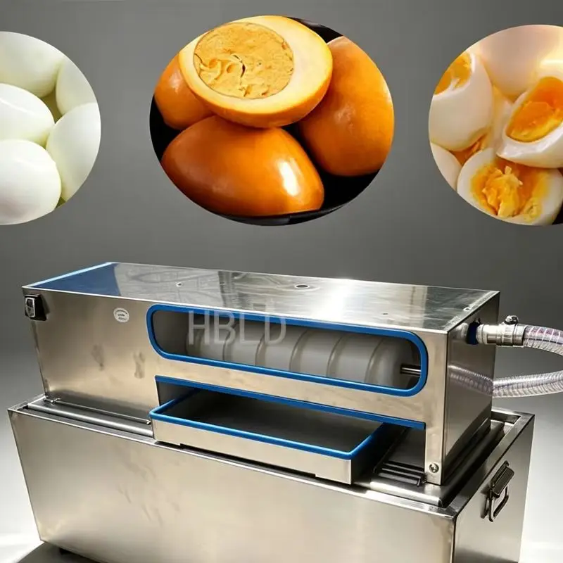Automatic Egg Shelling Peeling Machine Commercial Egg Processor for Boiled Egg Catering Shop Production