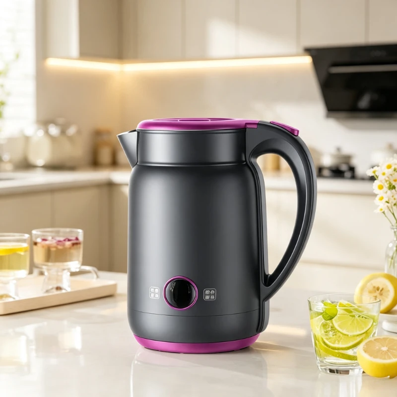 Electric Kettle Unisex 2026 New 1.7L Large Capacity, 316L Food-Grade Seamless Inner Pot Auto Keep Warm Fast Heating Durable