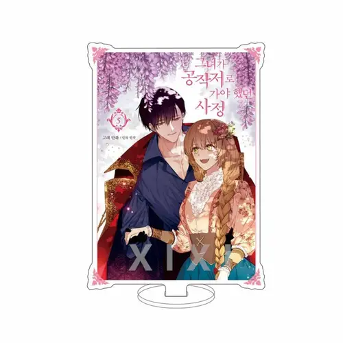 HD Anime Why Raeliana Ended Up At The Duke’s Mansion 15CM Figure Acrylic Stand Raeliana Noah Model Ornament Plate Cosplay Gifts - Image 8