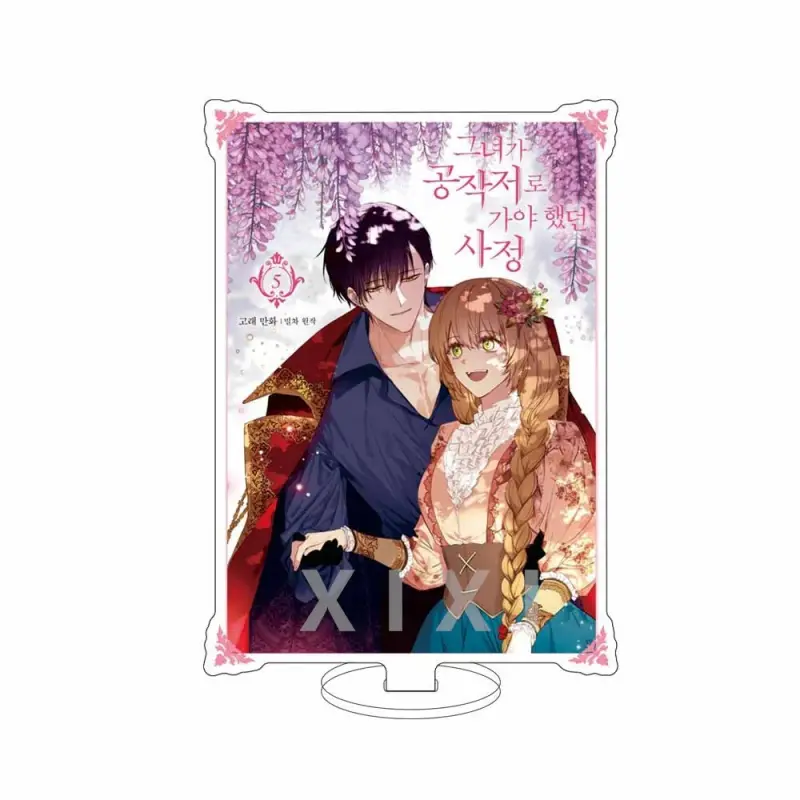HD Anime Why Raeliana Ended Up At The Duke’s Mansion 15CM Figure Acrylic Stand Raeliana Noah Model Ornament Plate Cosplay Gifts - Image 8