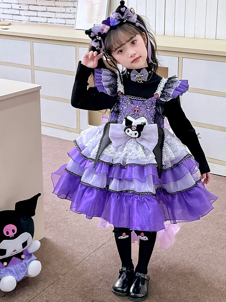 Princ Sle Birthday Girl Dr Autumn Winter Thiened Long Sve Loiretta Puffy Skirt Chinese Brand Sweet Sle Medium ...