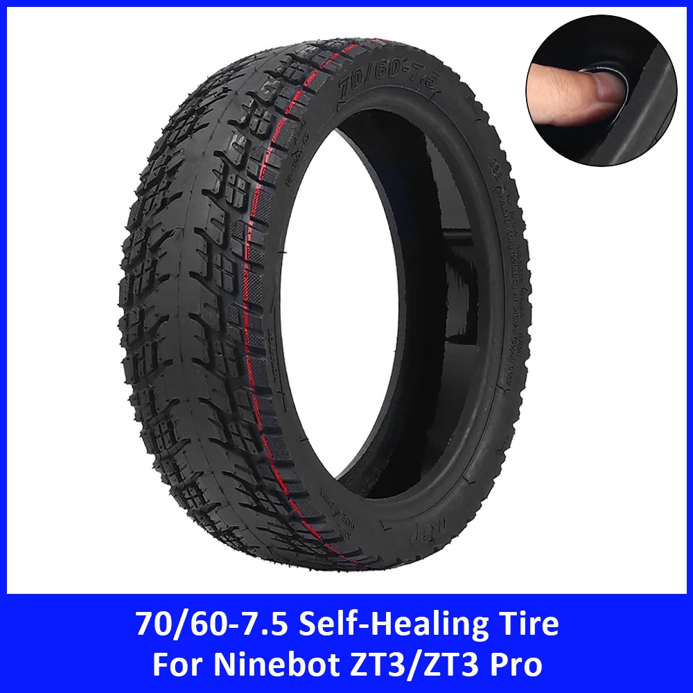 

11Inch 70/60-7.5 Self-Healing Tubeless Tire for Ninebot ZT3 ZT3 Pro Electric Scooter Accessories Vacuum Jelly Tyre Parts Wheel