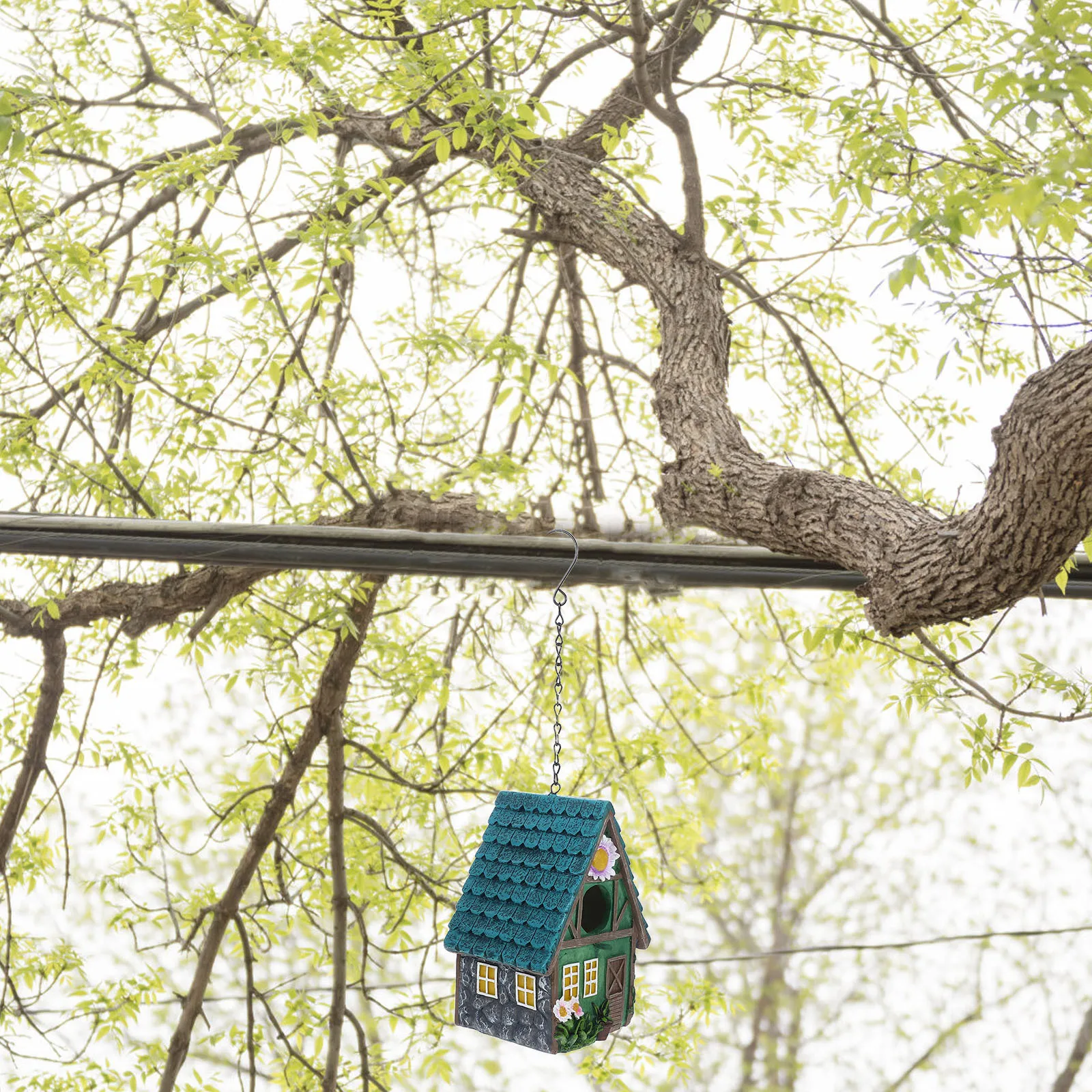 

1Pcs Creative Bird House Handmade Nest Outdoor Garden Decoration Strong Breathable Easy to Hang Handmade Bird Nest