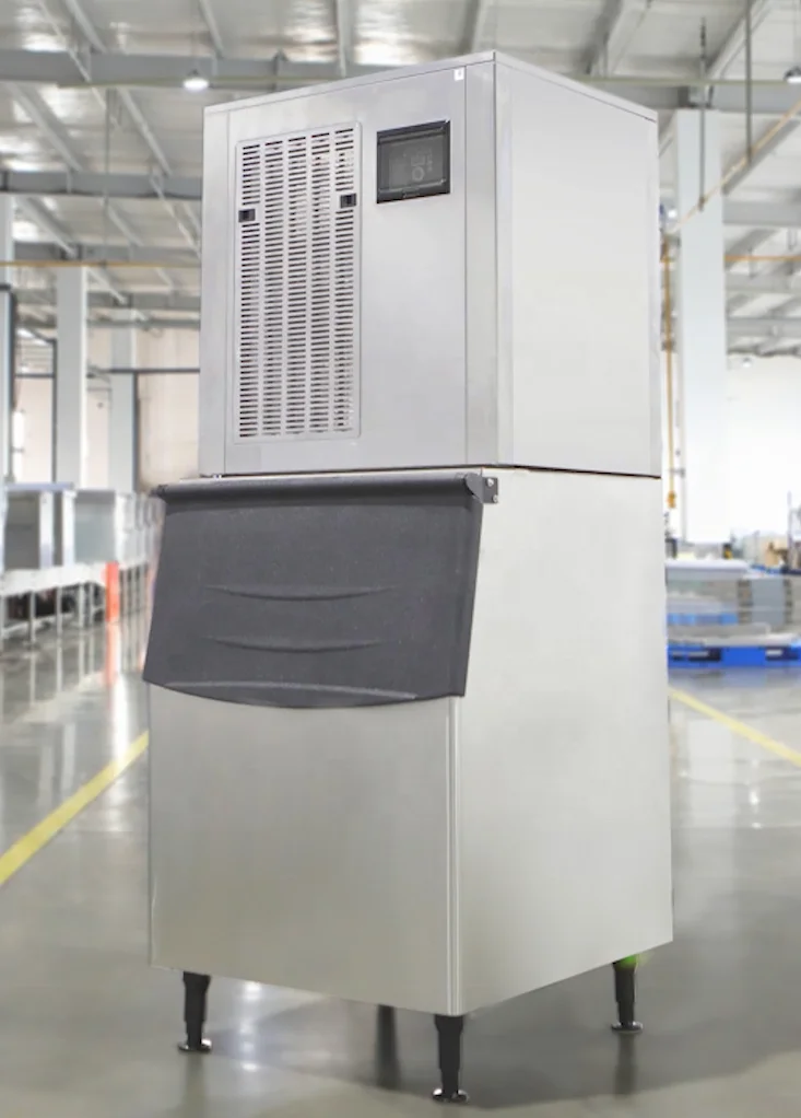 آلة صنع الثلج على شكل تقشر الثلج لسوق الأسماك