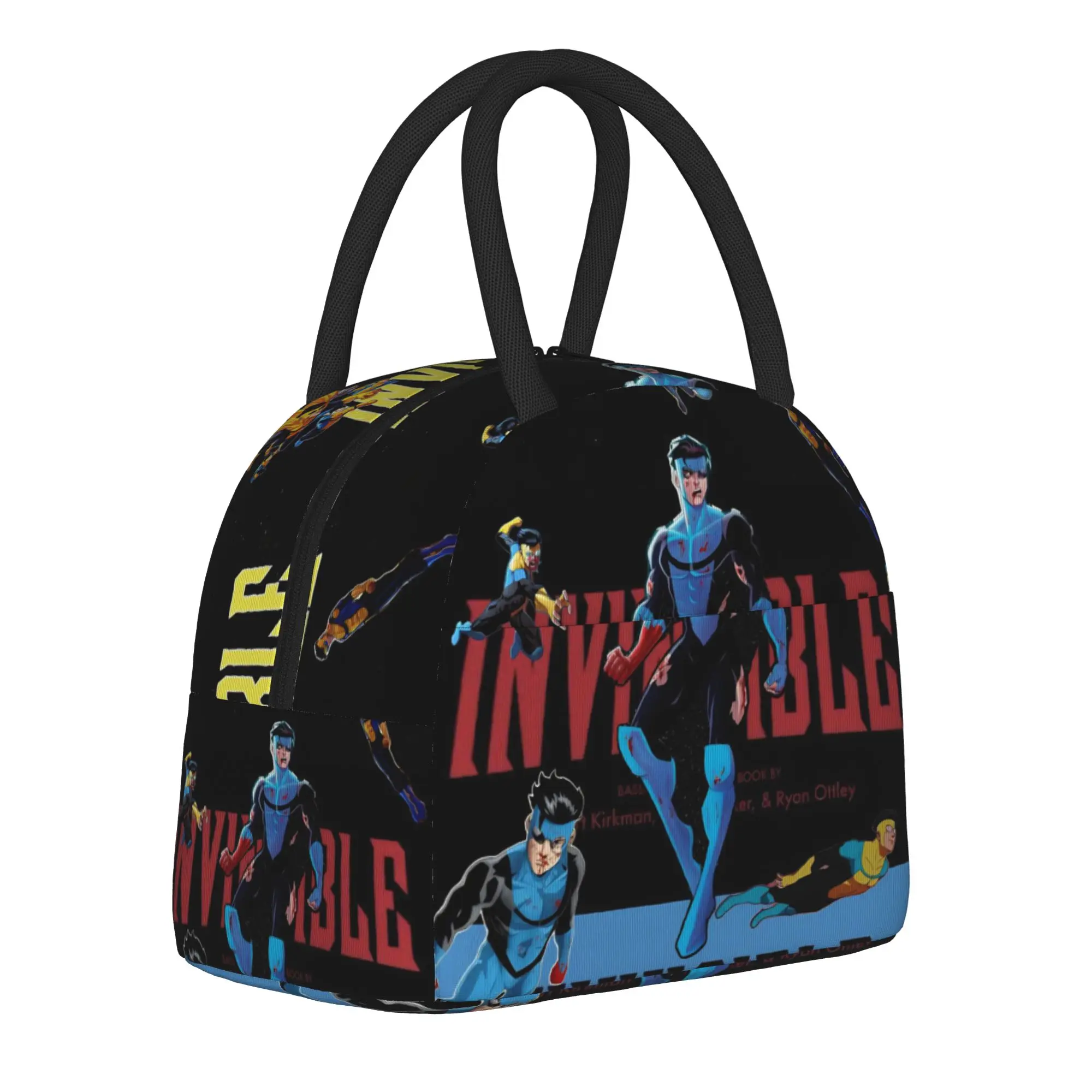 

Invincibles Comic Accessories Insulated Lunch Bags For Picnic Food Container Reusable Thermal Cooler Bento Box