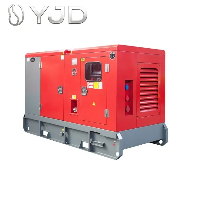 Eco-Friendly Low-Noise Diesel Generator with Built-in Voltage Stabilizer for Silent Type 50/60Hz 10kW to 55kVA