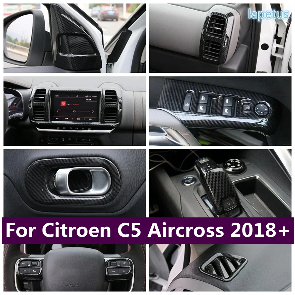 

Window Lift Button / Pillar A / Air Conditioner Outlet AC Vent / Door Handle Bowl Cover Trim For Citroen C5 Aircross 2018 - 2024