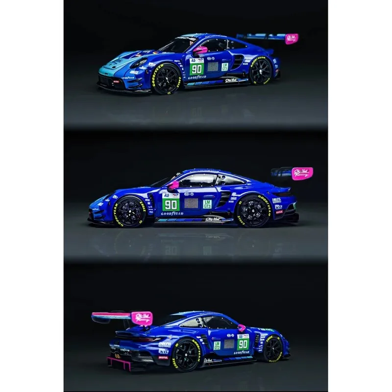 Trends Hobby-TH 1/64 Porsche 911 GT3 R LeMan 24H 2025 Diecast Car Model Alloy Simulation Collection Toy Gift For Boys#peetyeee view 2
