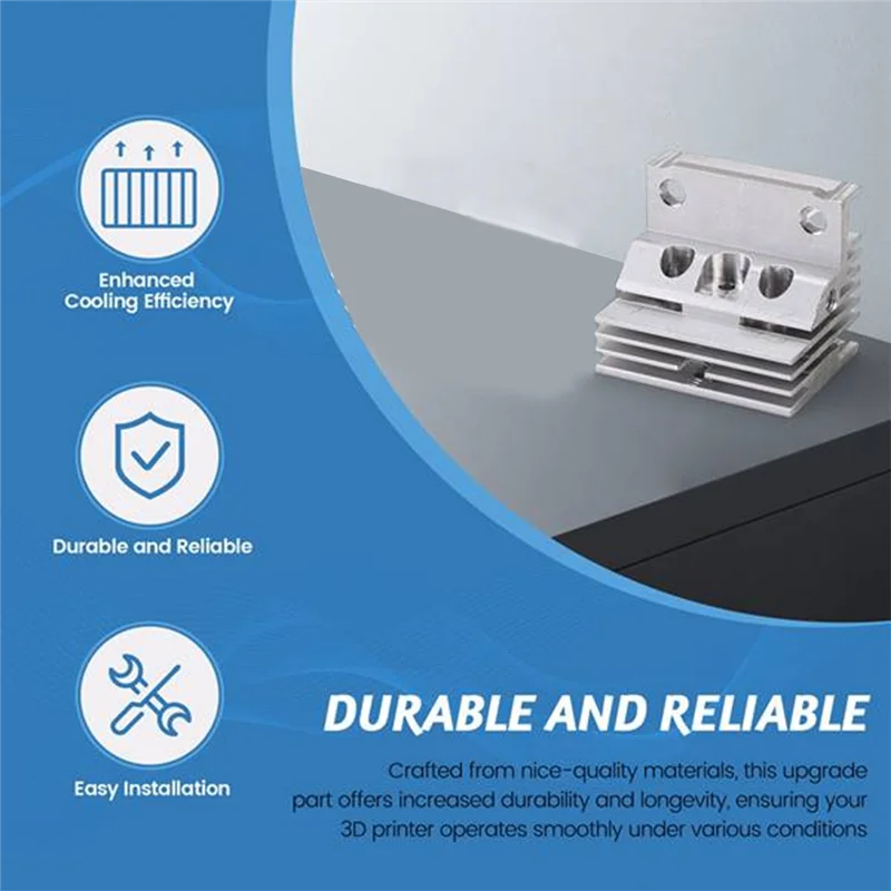 ABVI-For Creality K1/MAX Radiator For 3D Printer Accessories Heat Sink